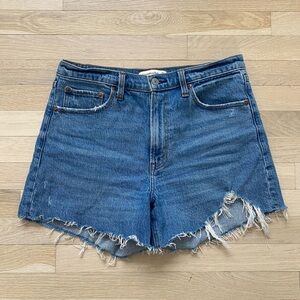 Abercrombie High Rise Mom Short